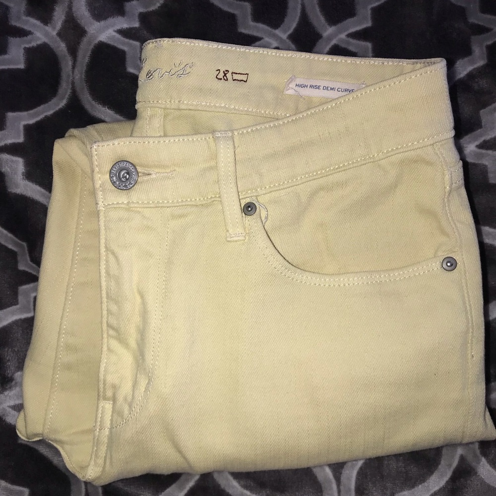 Levi’s High Rise Demi Curve Skinny Jeans